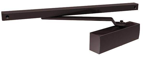 Доводчик дверной со скользящей тягой Armadillo DCS-85 коричневый