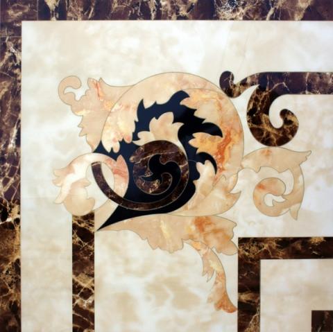 Плитка керамическая Infinity Ceramic Tiles Villa Ritz Angolo Decor декор 60х60