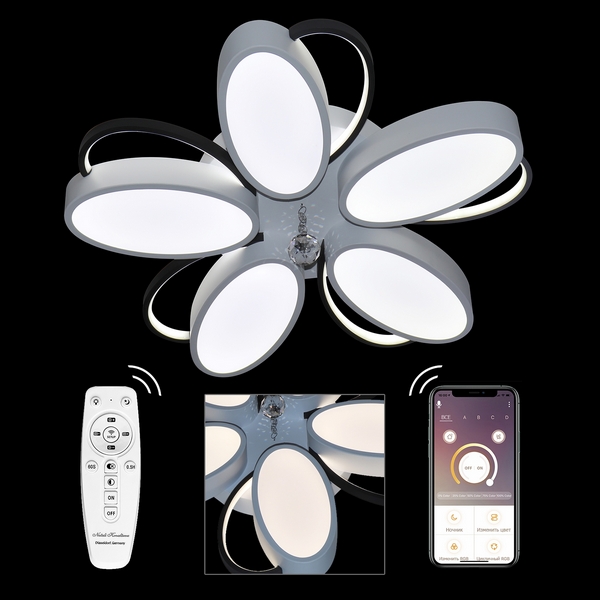 Потолочная люстра Natali Kovaltseva HIGH-TECH LED LAMPS HIGH-TECH LED LAMPS 82045