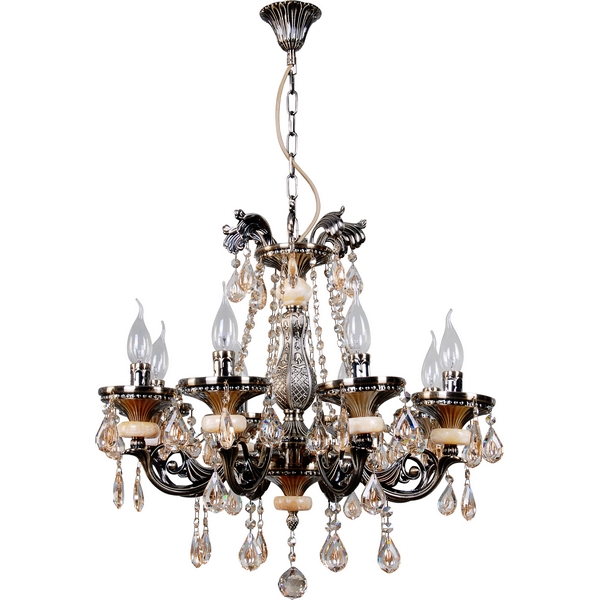Подвесная люстра N-Light 355 355-08-52 серебро