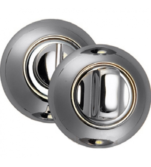 Завертка к ручкам RENZ INBK 08 SC/CP BIG, хром.мат./хром.бл.