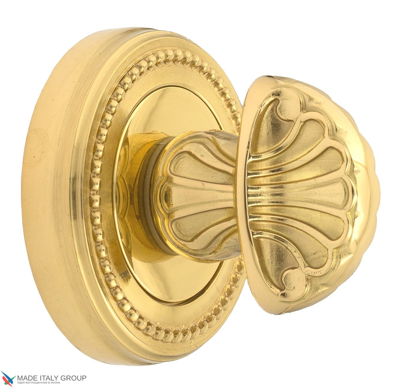 Фиксатор поворотный Venezia WC-4 D3 полированная латунь