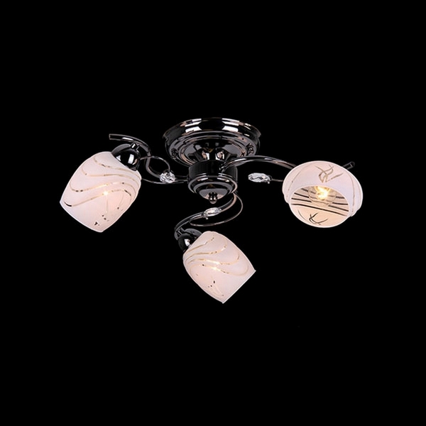 Потолочная люстра Natali Kovaltseva 10795 10795/3C DARK CHROME