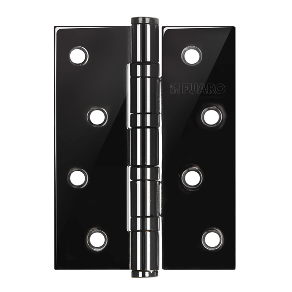Петля универсальная Fuaro 4BB/BL 100x75x2,5 BN (черный глянец) БЛИСТЕР