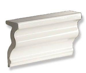 Плитка керамическая Tonalite Diamante Bianco бордюр 8х15