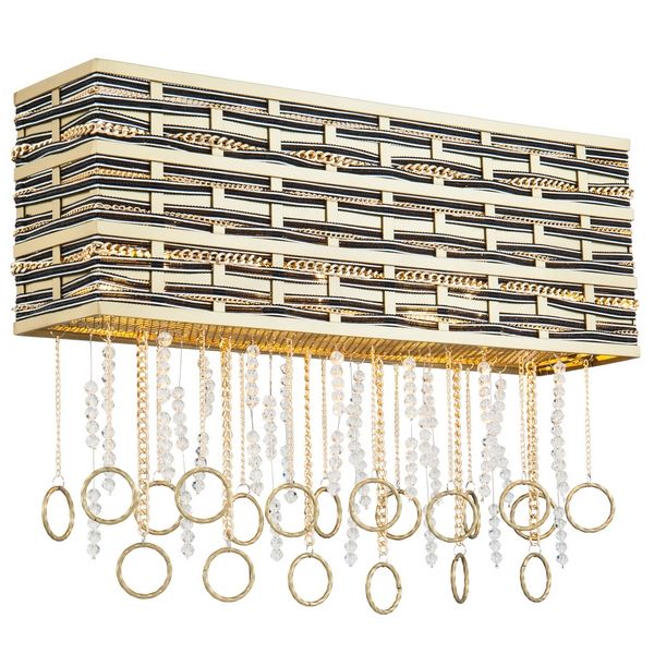Светильник настенный Lucia Tucci PERSO W4930.3 gold&black