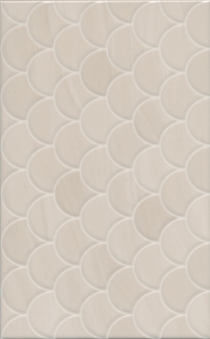Плитка настенная Kerama Marazzi Сияние беж структура 6375 25x40