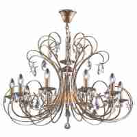 Подвесная люстра Citilux Марлен Кофейная  CL411101