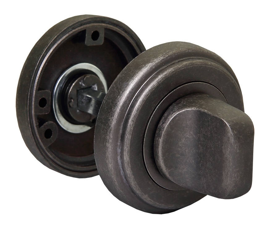 Завертка дверная сантехническая Morelli MH-WC-CLASSIC OMS старое мат.серебро