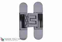 Kubica HYBRID 6360 38 CL петля скрытая универсальная асимметричная, цвет ПОЛИРОВАННЫЙ ХРОМ (60 kg)