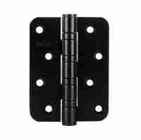 Комплект 10 шт. - Петля Fuaro (Фуаро) из нержавейки универсальная IN4400U-R10 INOX black (4BB-R10 102х76х3) NoLogo