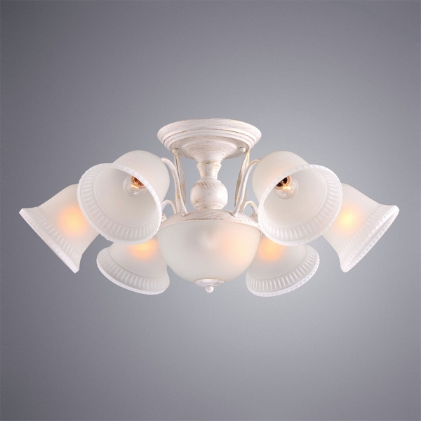 Потолочная люстра Artelamp Campanula A6306PL-8WG