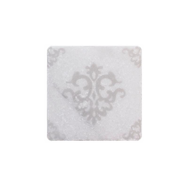 Керамогранит Stone4Home Турецкий Мрамор White Marble Motif №3 декор 10х10