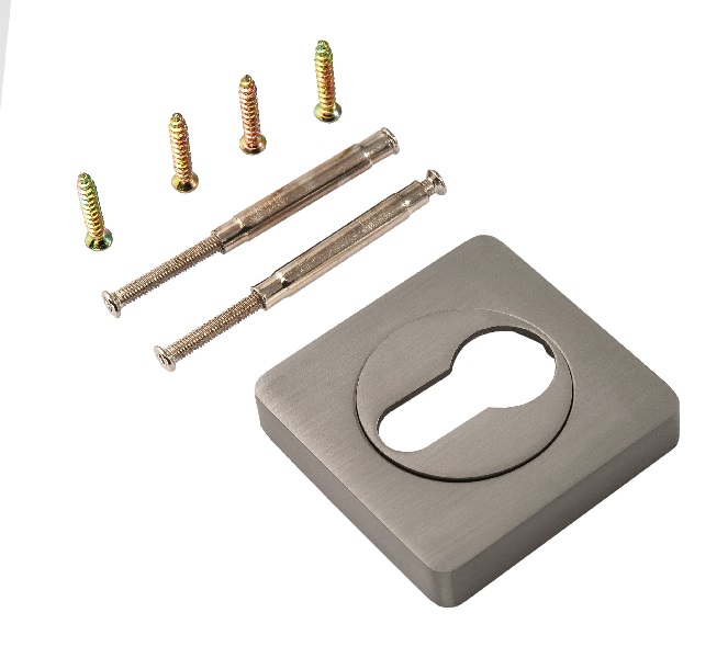 Накладка на цилиндр RENZ INET 02 MSN КВ супермат.хр.