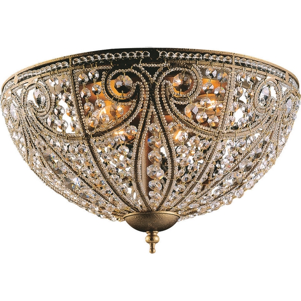 Светильник потолочный круглый N-Light 5963/6 dark bronze