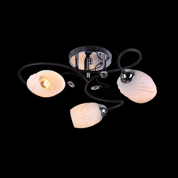 Потолочная люстра Natali Kovaltseva 10793 10793/3C WENGE, CHROME