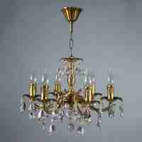 Подвесная люстра Ambiente Benisa 2226/6 AB Tear Drop