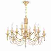 Подвесная люстра Freya Zoe FR2009PL-12G