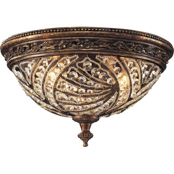 Потолочный светильник N-Light 624 6242/4 spanish bronze
