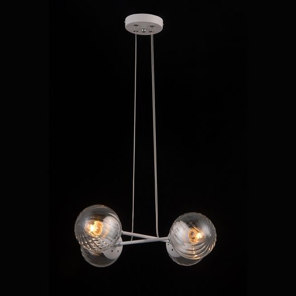 Светильник подвесной Natali Kovaltseva MOLECULE 81048-4C SATIN WHITE