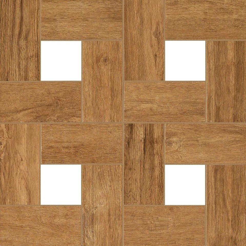 Керамогранит Italon Natural Life Wood Хани Гламур натур. декор 45х45