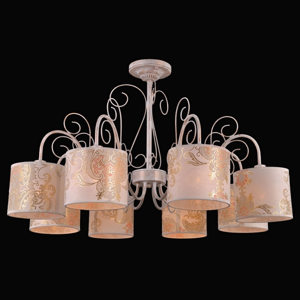 Люстра потолочная Natali Kovaltseva VANITI 75059/8C IVORY