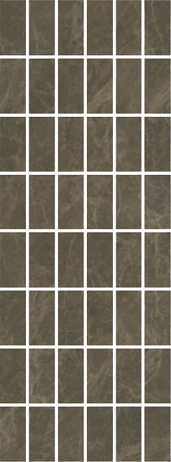 Декор Kerama Marazzi Лирия коричневый мозаичный MM15139 15х40