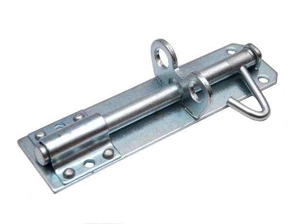 Задвижка накладная СКОБИС ЗТ-150 цинк белый