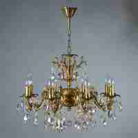 Подвесная люстра Ambiente Granada 2118/8 AB Tear drop