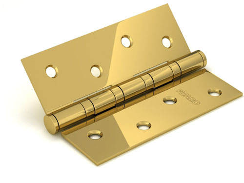 Петля универсальная Fuaro 4BB/BL 125x75x2,5 PB (латунь) БЛИСТЕР