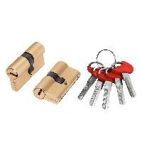 Цилиндровый механизм (D-PRO500/60) D-PRO5000Key60(25+10+25) SSG-39 сатинированное золото 5Key