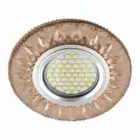 Встраиваемый светильник Fametto Luciole DLS-L141 Gu5.3 Glassy/Light Tea