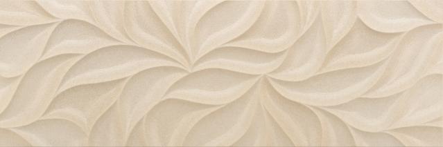Плитка керамическая Azulejos Benadresa Benadresa Avenue Leaves Avenue Beige настенная 30х90