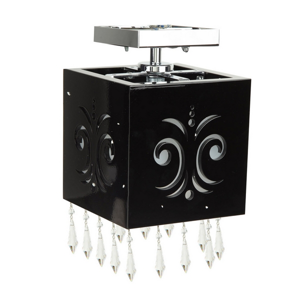 Светильник потолочный прямоугольный MM Lampadari Luxury D042/P1 01 V1607 nero