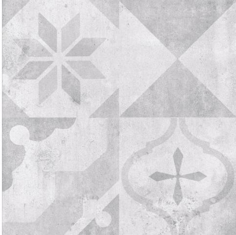 Плитка керамическая Modus Keramika Cement Fortezza 40 Decor напольная 40х40