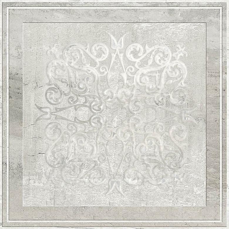 Керамогранит Absolut keramika Newcastle Decor Grey вид 5 из микса декор 45х45