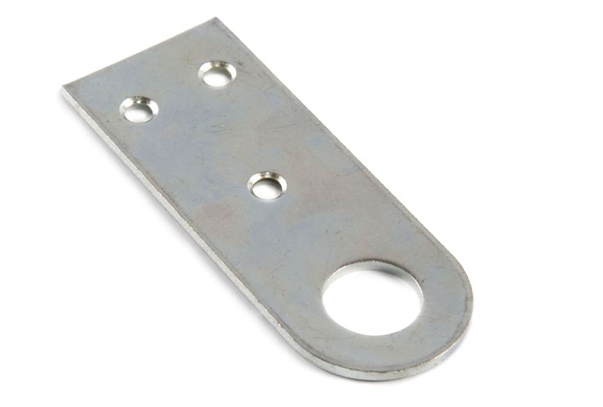 Проушины ушко прямое СКОБИС 28х77 (105х40х3) цинк белый