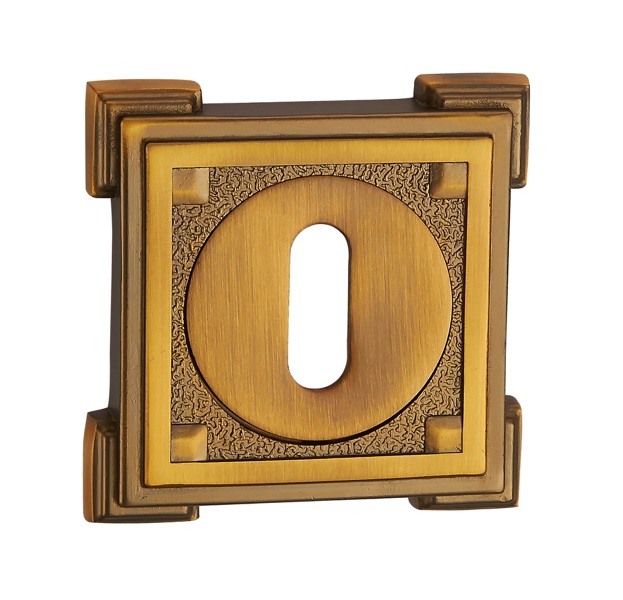 Накладка под сув ключ RENZ INOB 19 CF кофе ДЕКОР