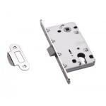 Замок дверной межкомнатный сантехнический Adden Bau KEY 418 Chrome хром пласт.яз.