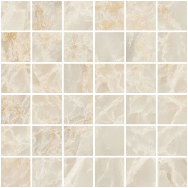 Керамогранит Vitra K949880LPR1VTE0 Marble-X Мозаика Скайрос Кремовый ЛПР 30x30 (5x5)