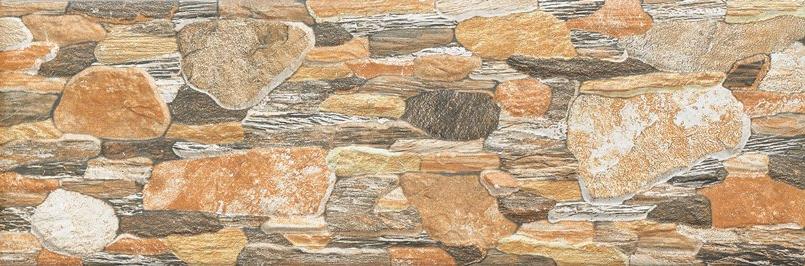 Плитка керамическая Oset Risco Marron настенная 16,5х50