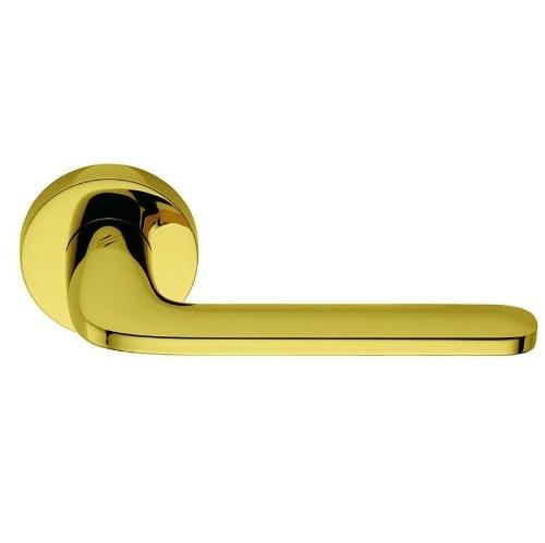 Ручка дверная межкомнатная Colombo Roboquattro ID 41 RSB полированная латунь