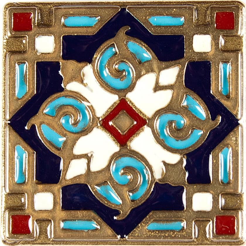 Вставка Kavarti из бронзы с эмалью Orient 1665 5х5