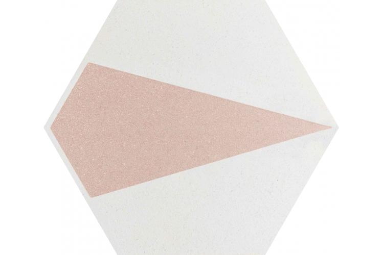 Плитка керамическая Paradyz Esagon Concrete Silver D настенная 19,8х17,1