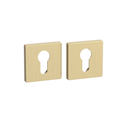 Накладка Punto (Пунто) под цилиндр ET.K.EST.Q52 SSG-39 сатинированное золото