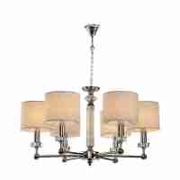 Подвесная люстра Lumien Hall Саленто LH1049/6H-NK-WT