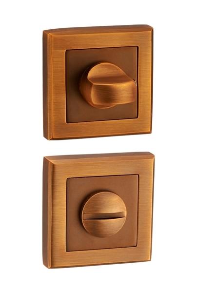 Завертка дверная сантехническая Punto BK6 QL CF-17 кофе