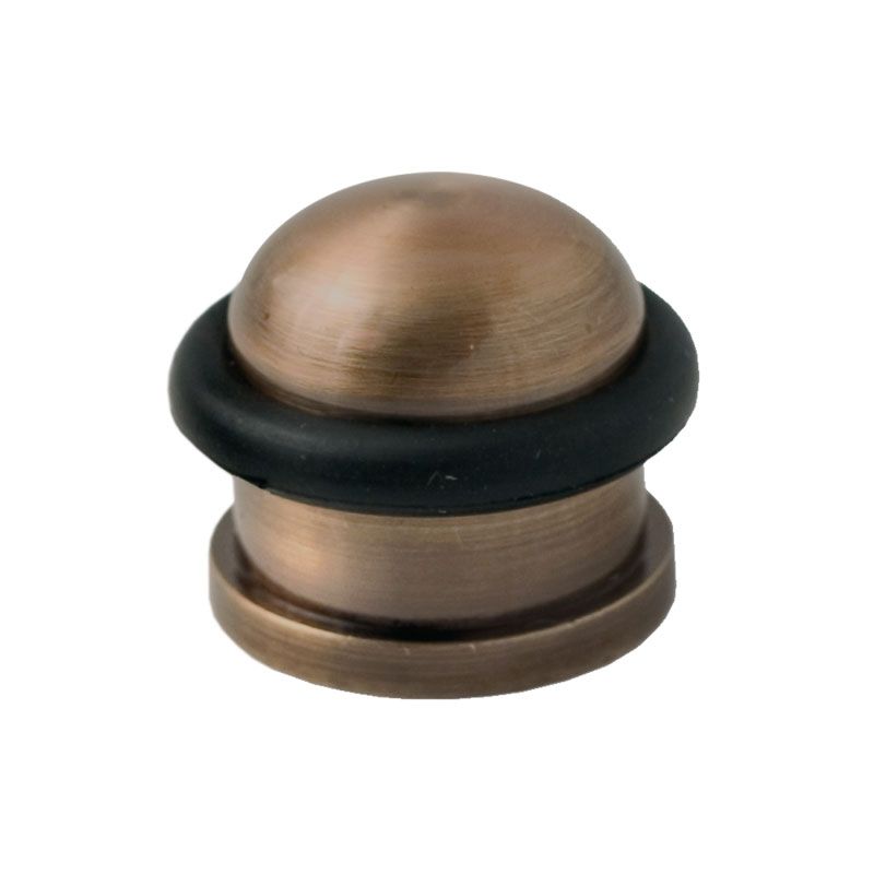 Ограничитель дверной напольный НОРА-М 103 медь старая