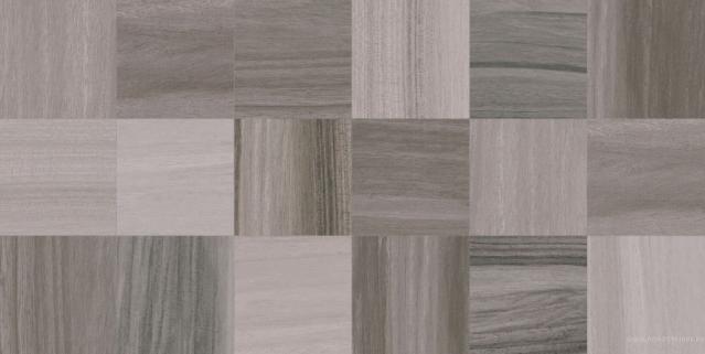 Плитка керамическая Novogres Nobu Chess Decor Gris настенная 35х70
