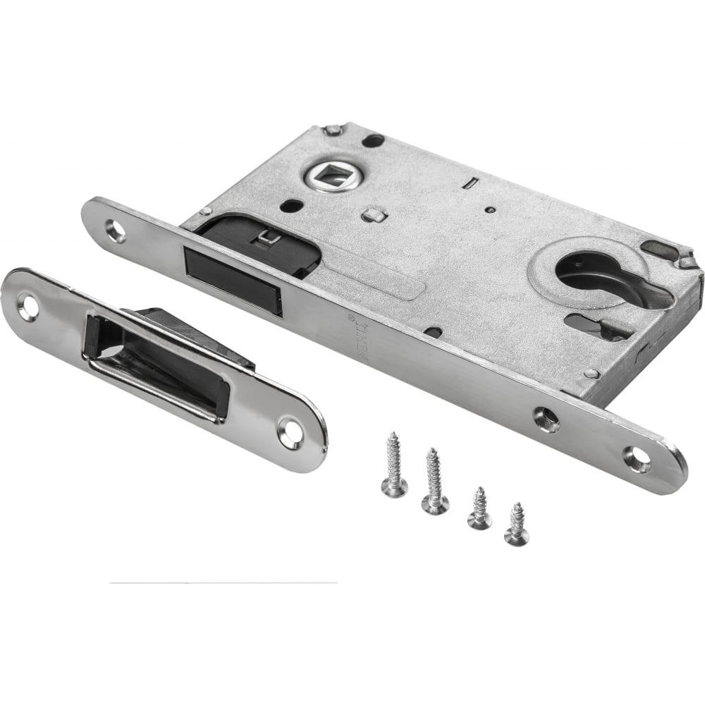 Магнитный замок RENZ INMagn 85 SN под цилиндр, никель матовый